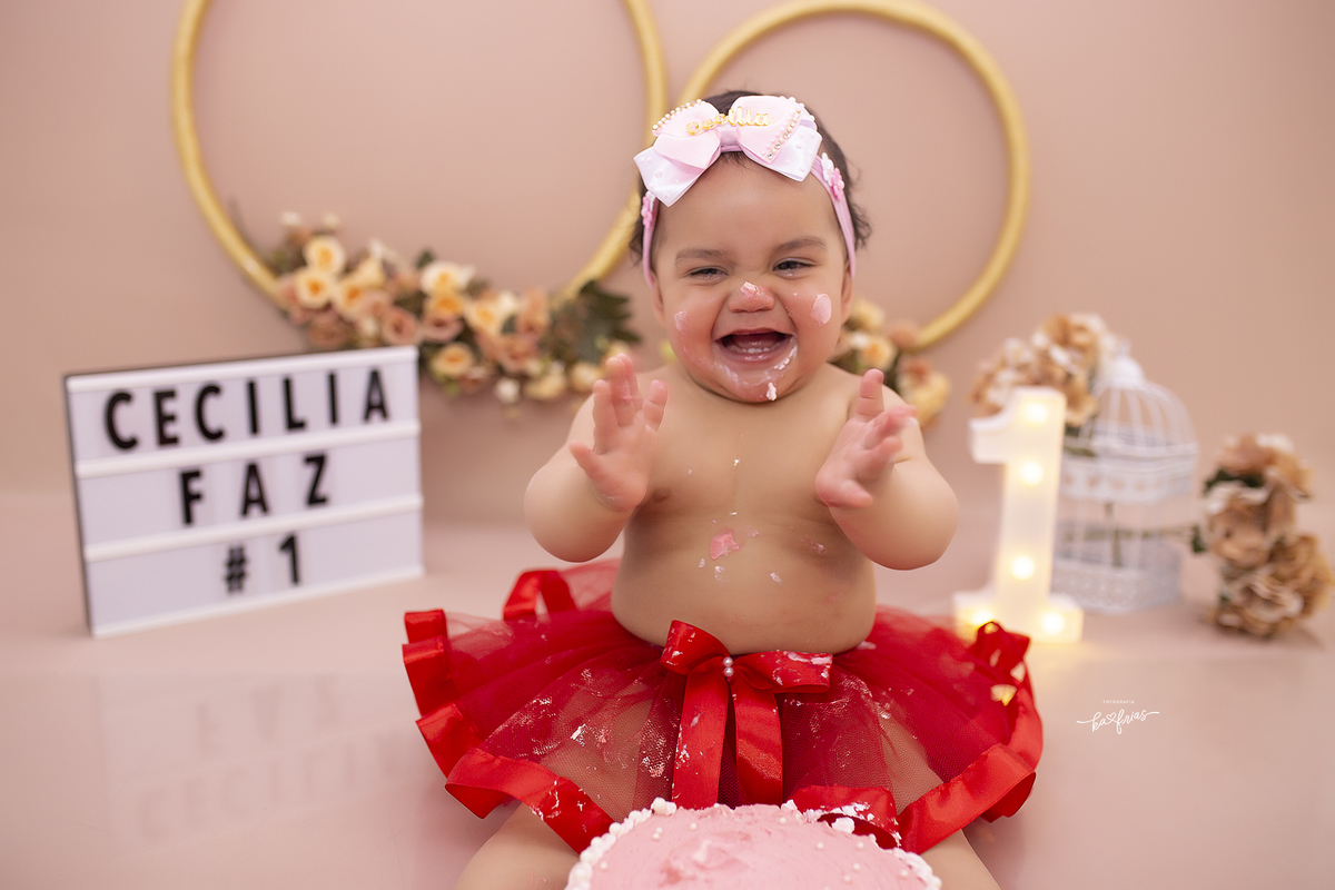 no ensaio smash a bebe bate palmas