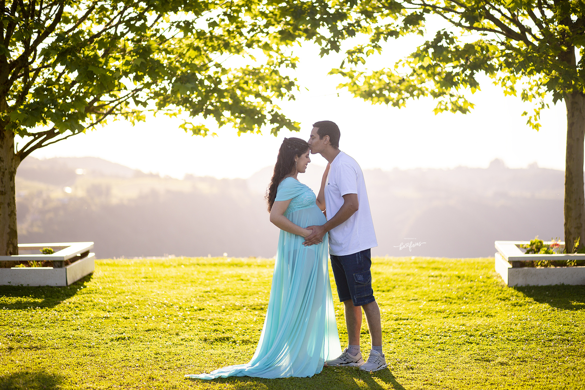 ensaio externo de gestante em nova padua