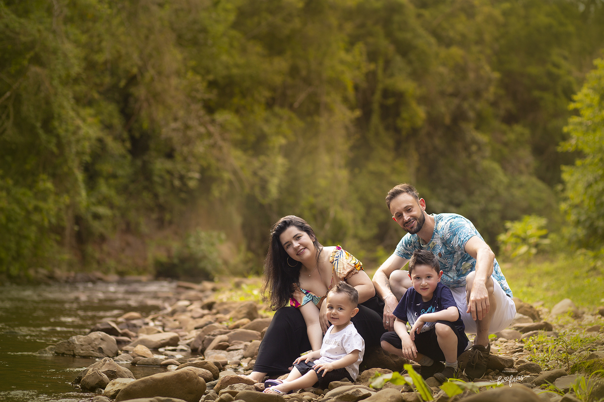ensaio no rio em familia