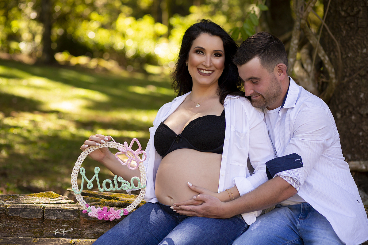 utilizamos o nome como acessório nas fotos