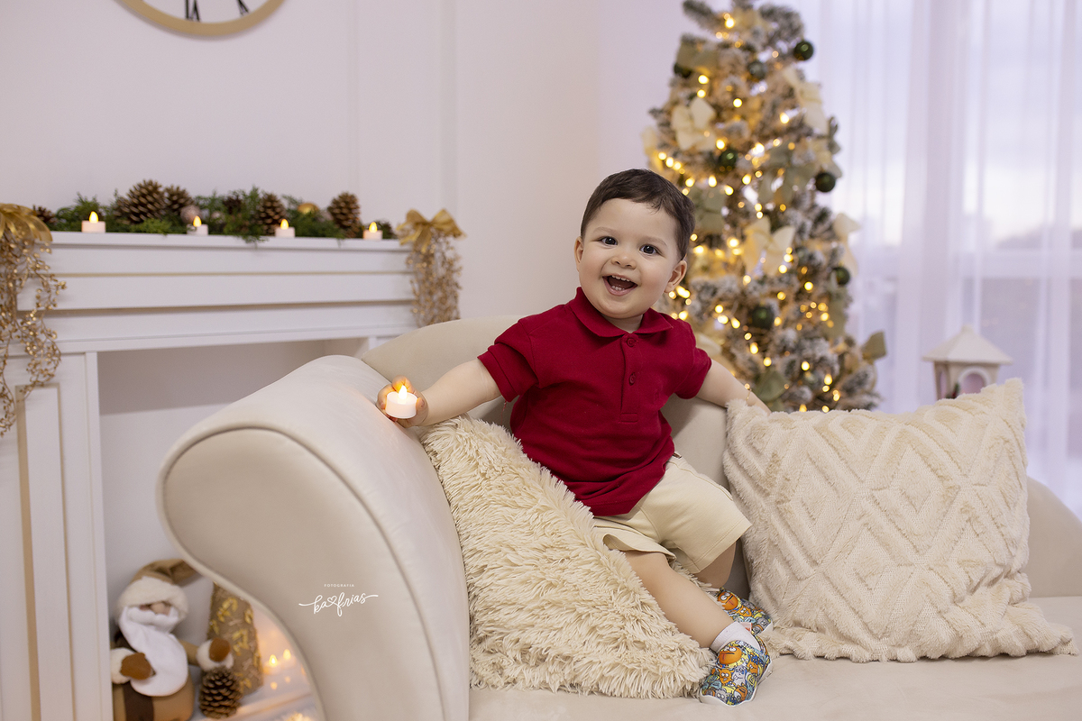 ensaio infantil de natal 2022