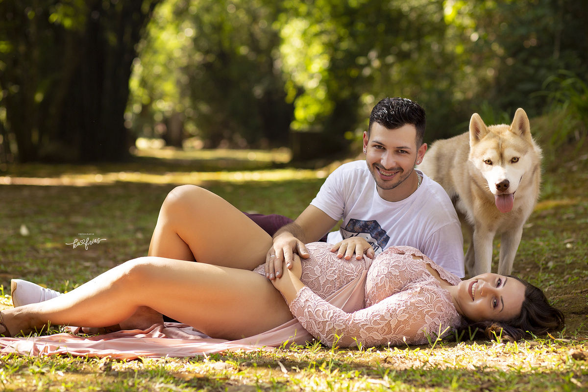 os pets podem participar do ensaio de gestante