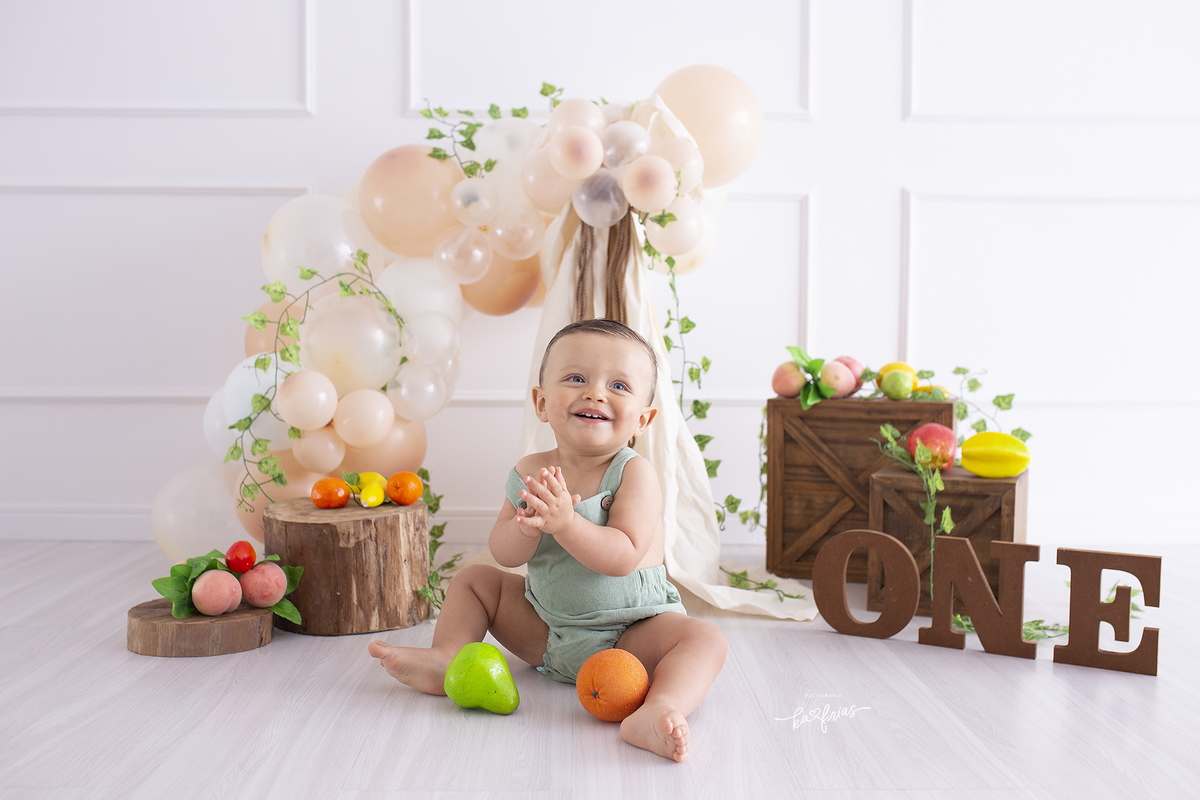 o bebe esta no ensaio smash