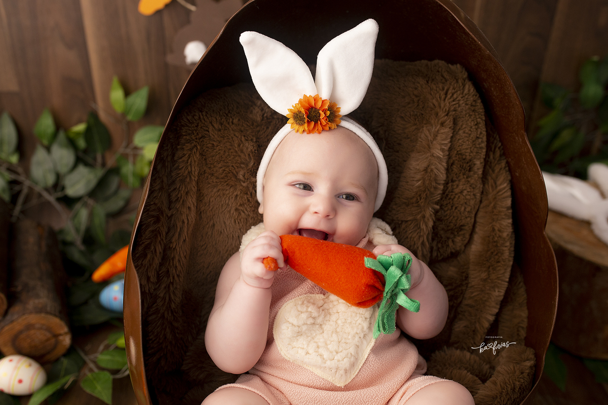 a bebe sorri para a fotografa de caxias do sul, ka frias