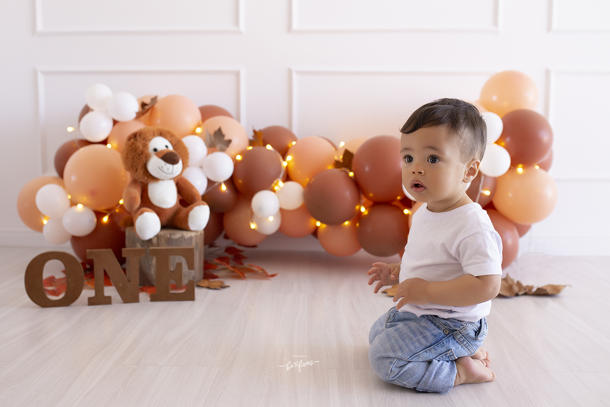 o bebe sorri para a fotografa de caxias do sul, ka frias