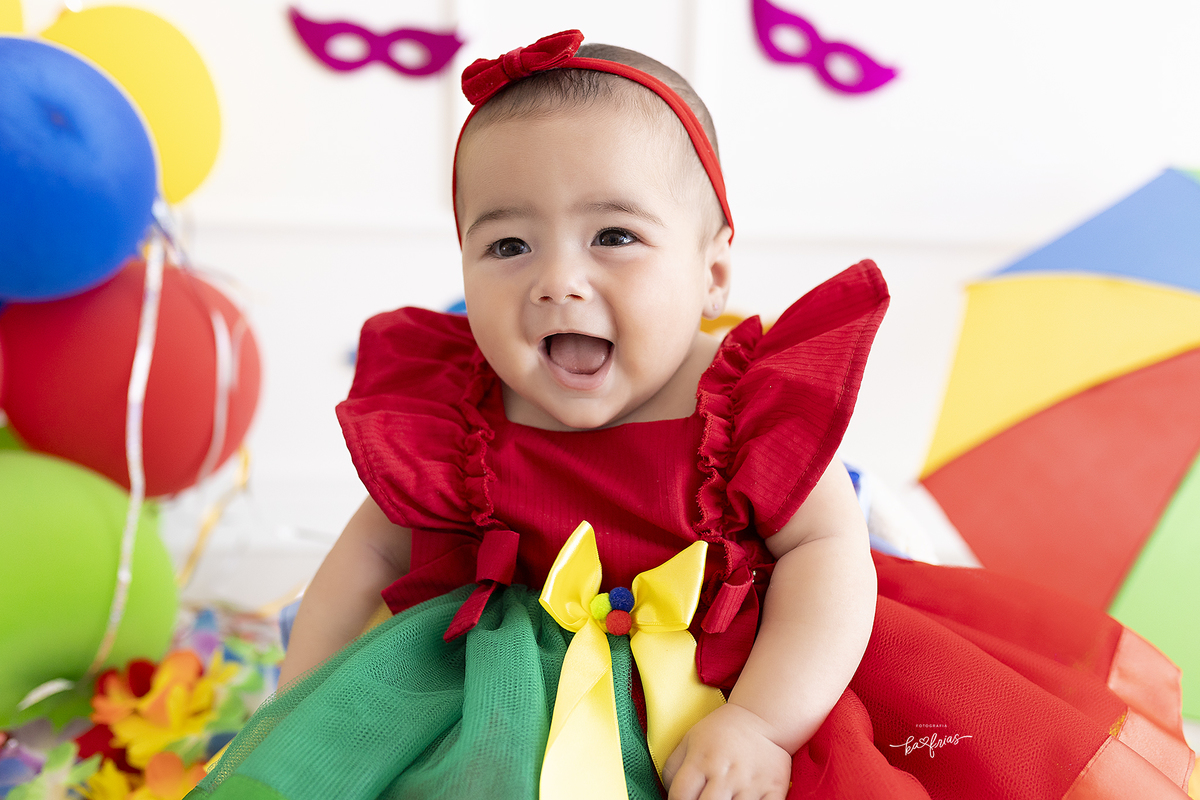 a bebe sorri para a fotografa de caxias do sul, ka frias