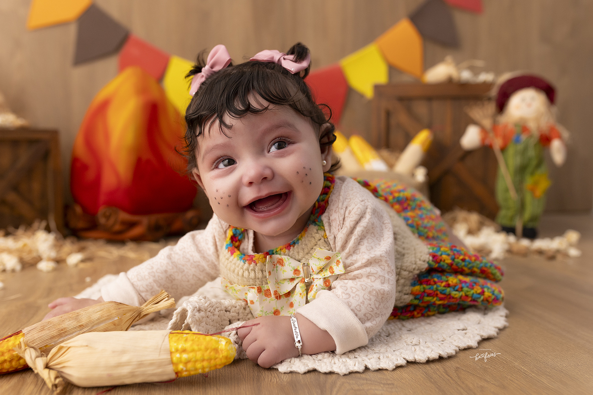 a bebe sorri para a fotografa de caxias do sul, ka frias