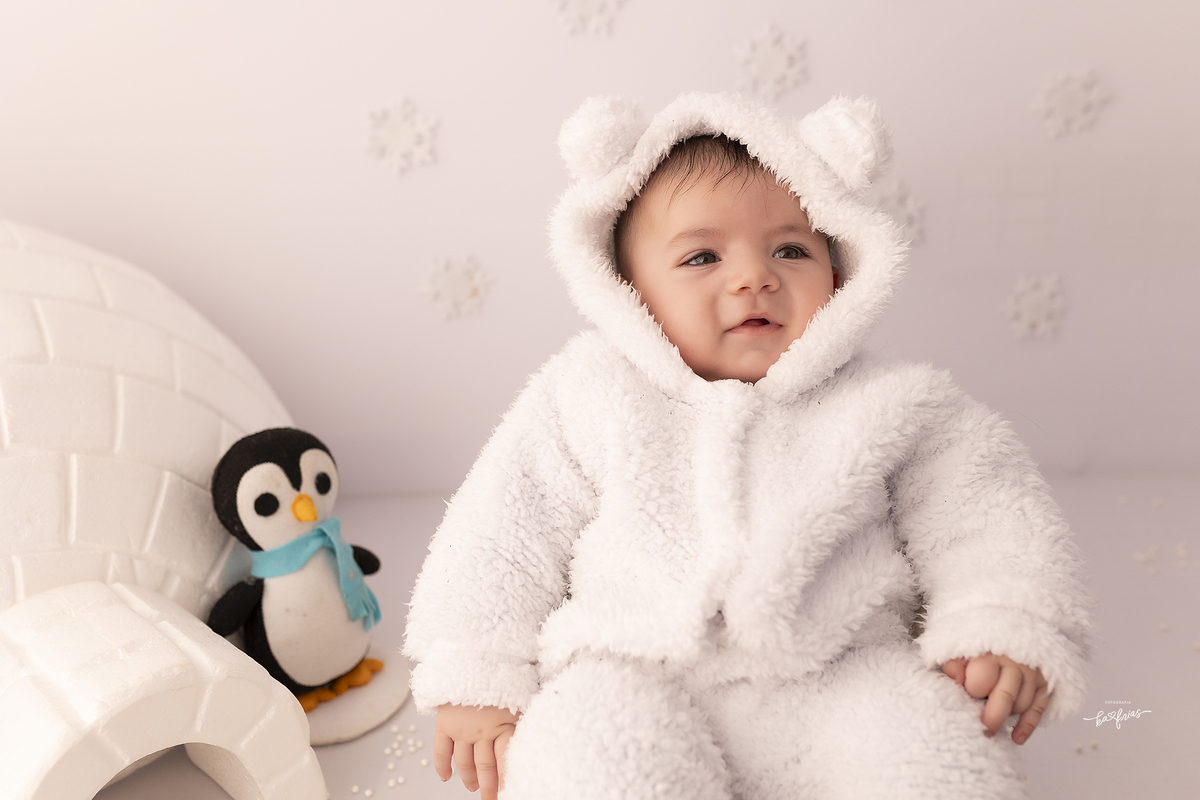 o bebe sorri para a fotografa de caxias do sul, ka frias