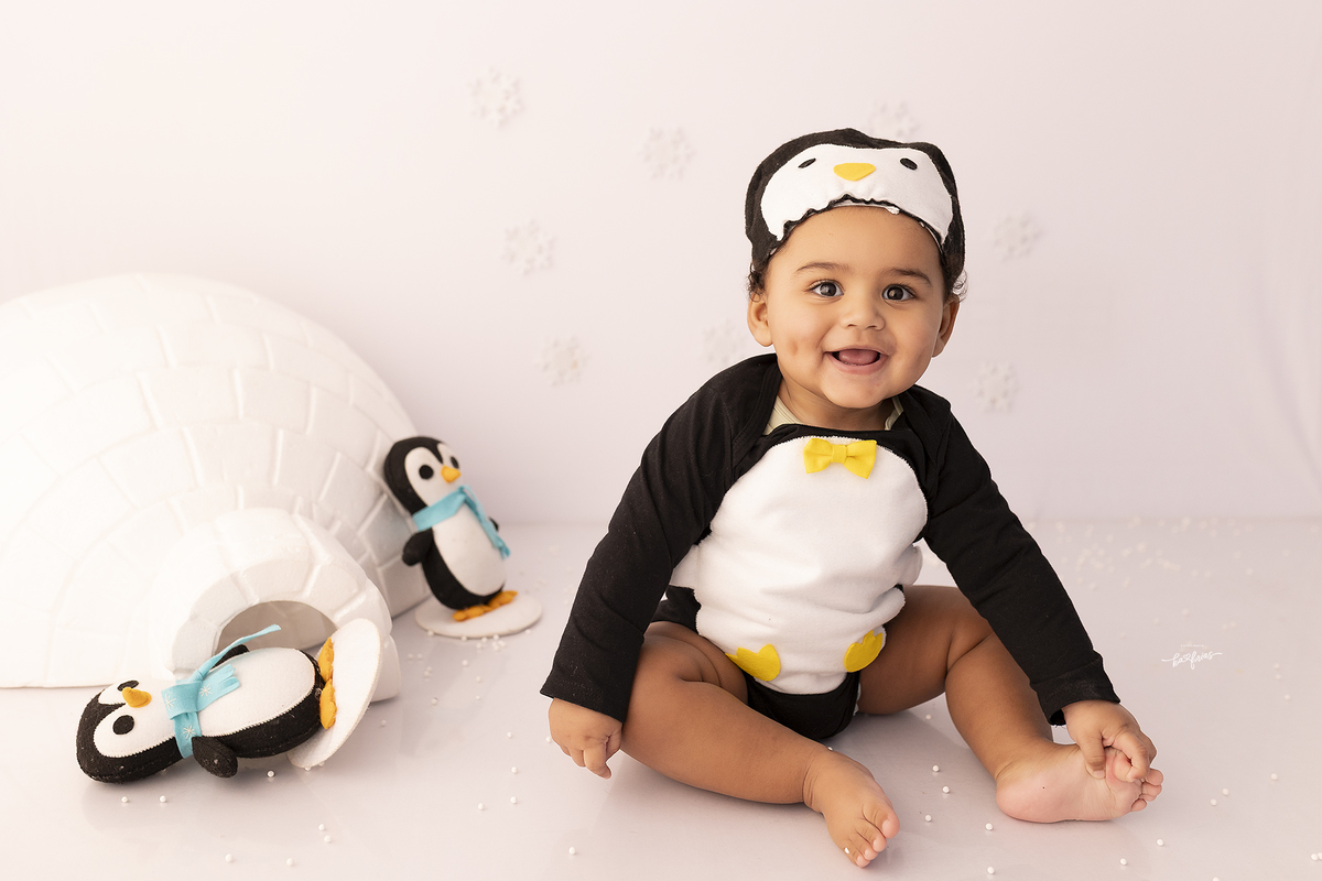 ensaio de inverno para bebes