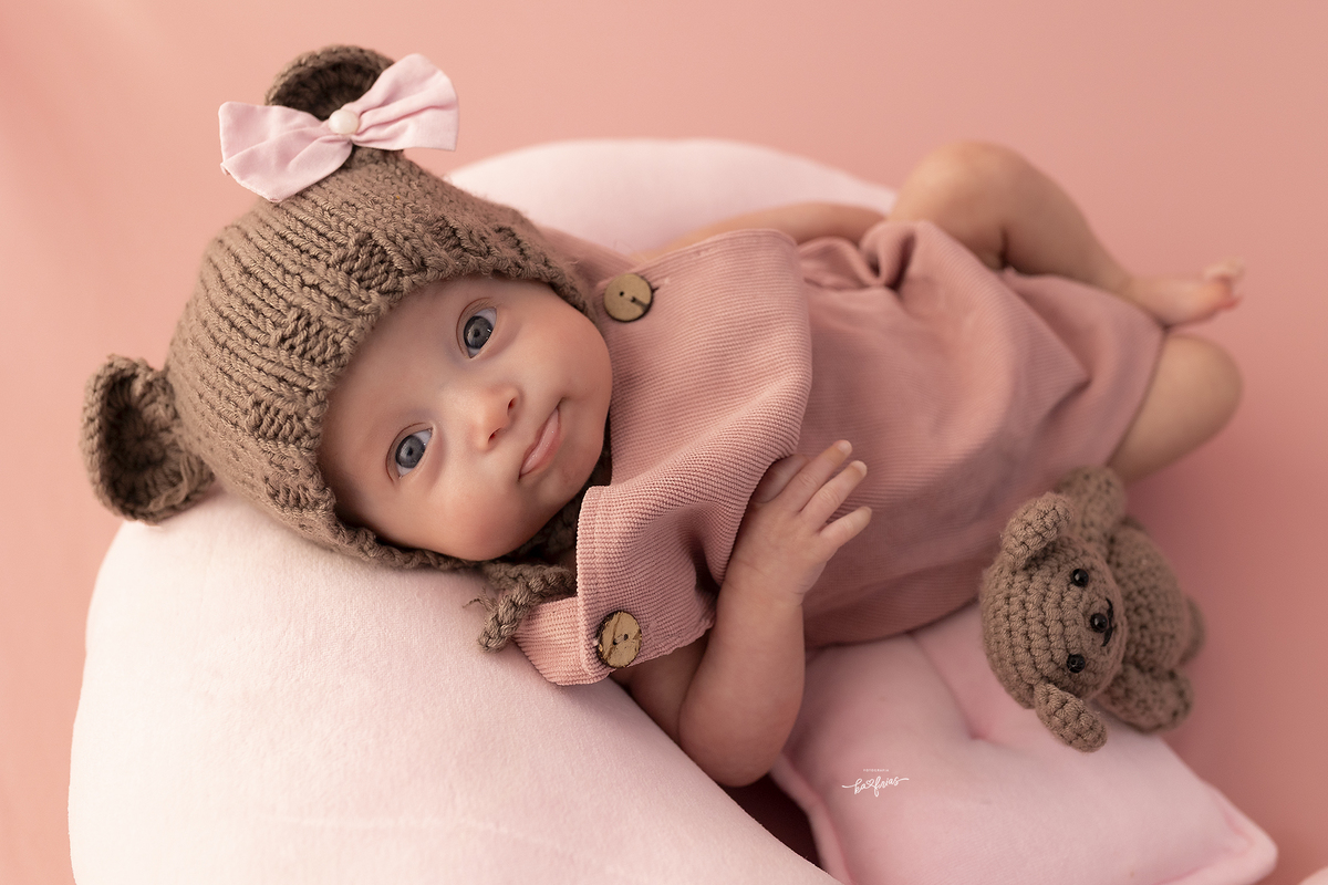 ensaio mensal de bebes