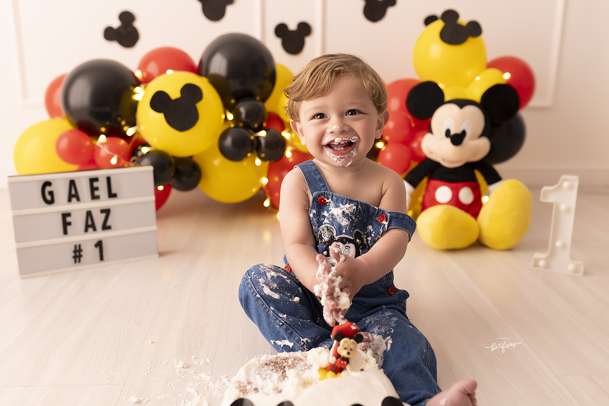 fotos de um aninho com bolo