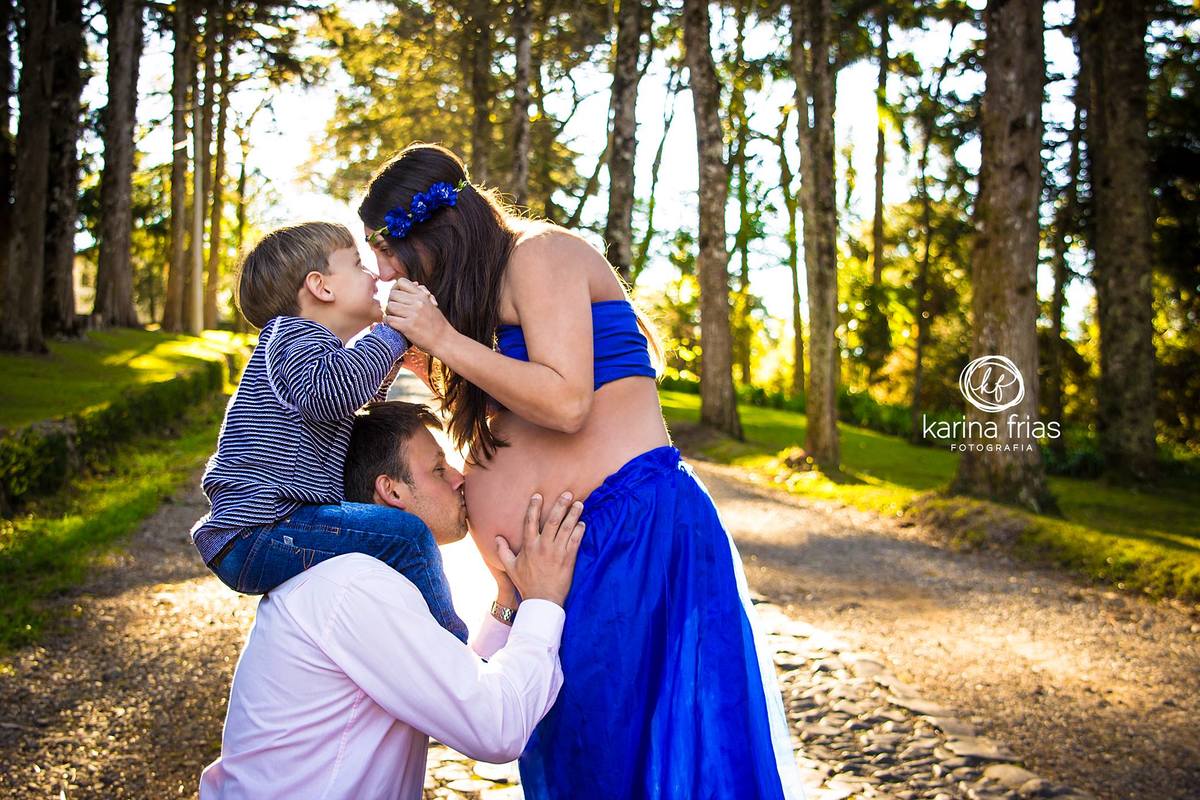 no book de gestante a familia inteira participou