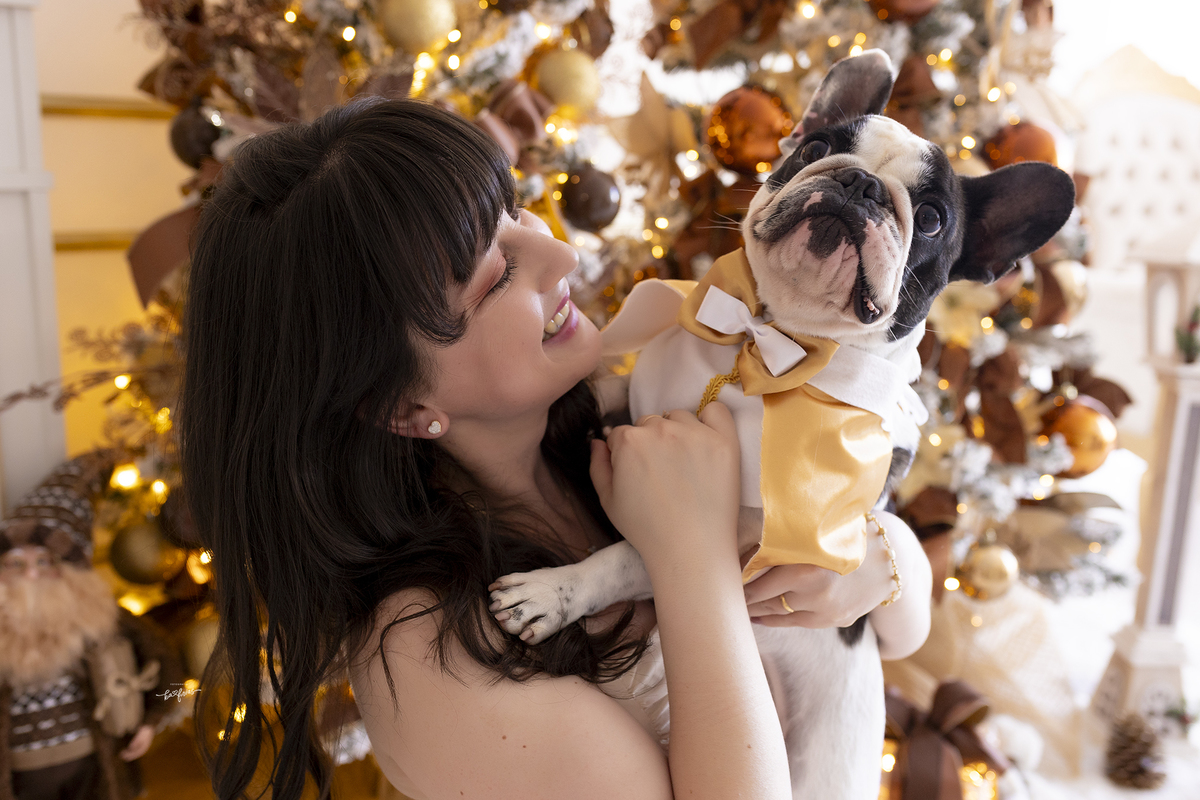 ensaio de natal com pets em caxias do sul-rs