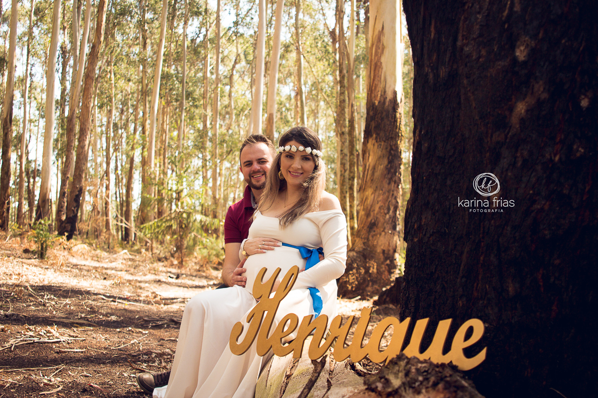 no book externo de gestante, os letreiros são bem vindos