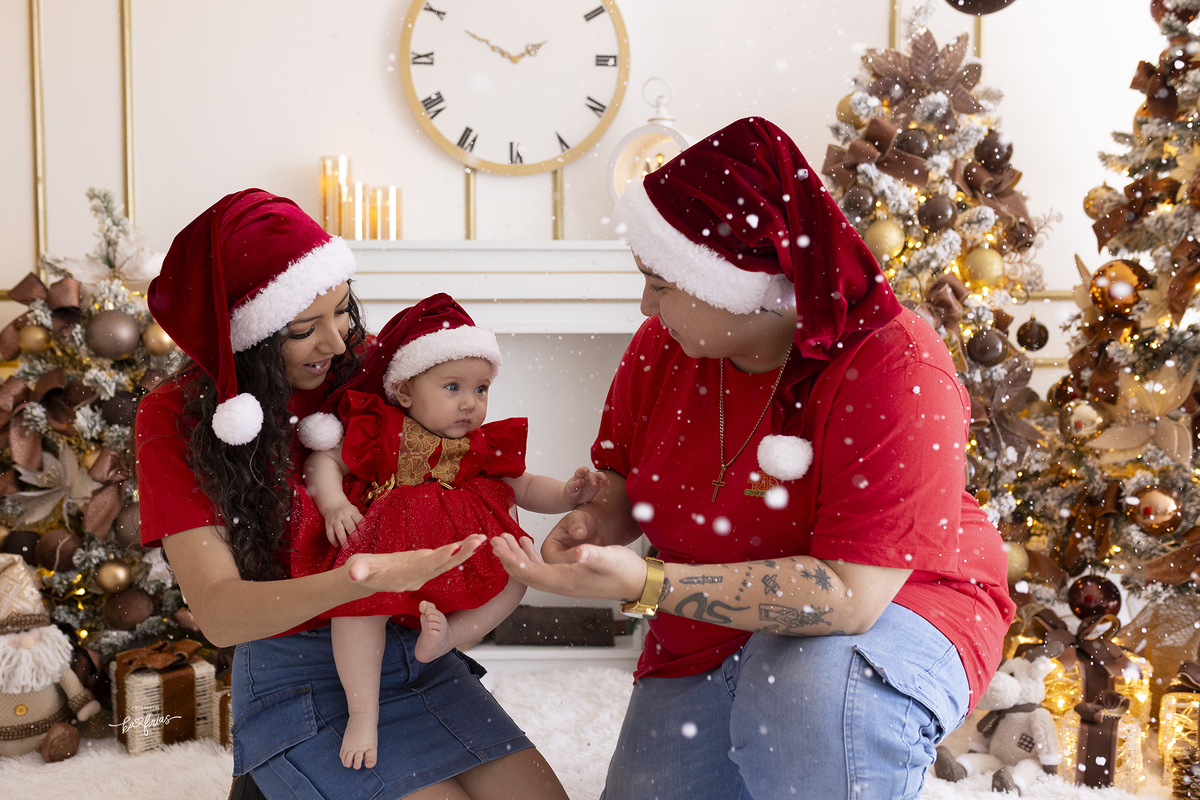 ensaio de natal com neve em caxias do sul-rs