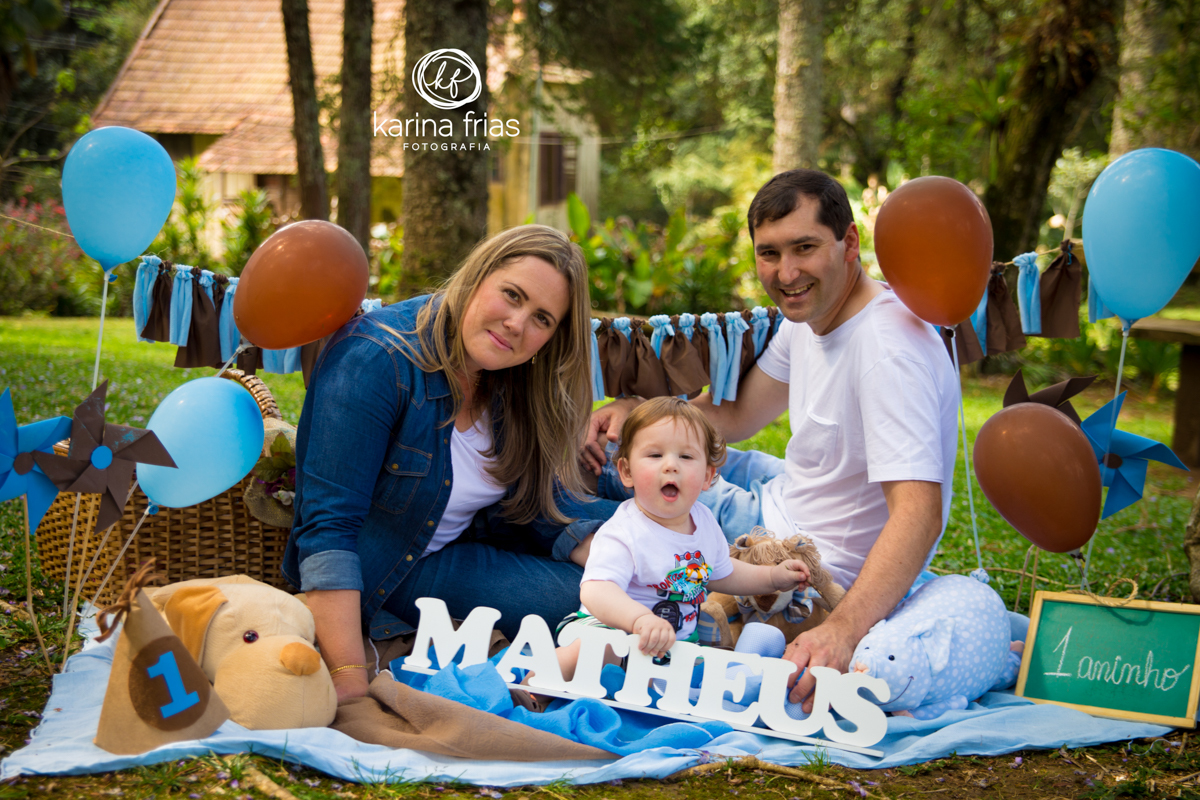 OS PAIS PARTICIPAM DO SMASH THE CAKE ANTES DO BOLO