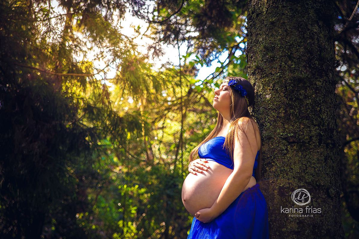 A GESTANTE SENTE O SOL BATER NO ROSTO NO SEU BOOK EXTERNO