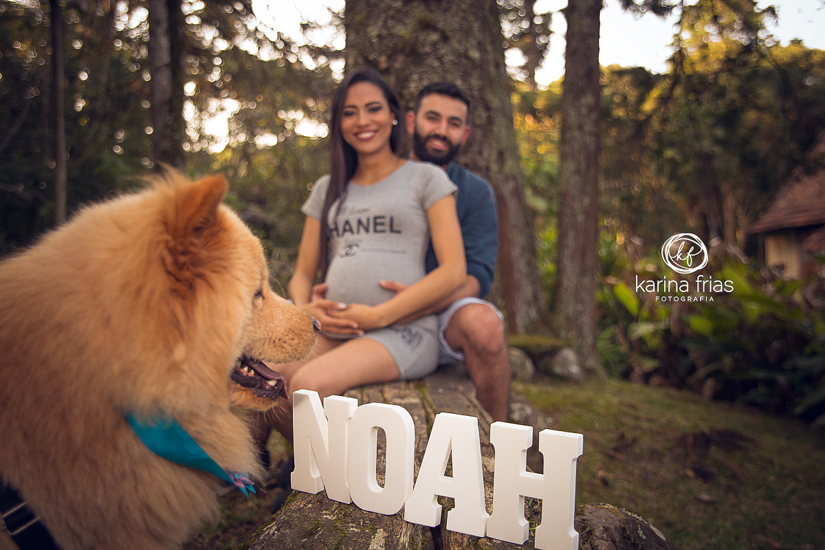 OS MACOTES SÃO BEM VINDOS NOS ENSAIOS DE GESTANTE DA FOTOGRAFA KARINA FRIAS
