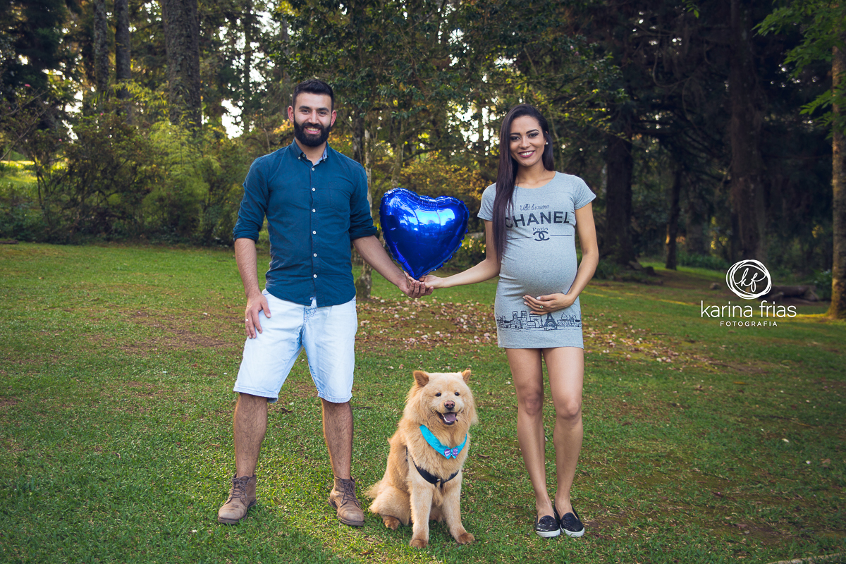 NO ENSAIO DE GESTANTE EXTERNO PODE-SE LEVAR ANIMAIS