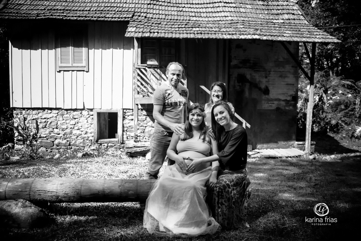A FAMILIA PODE PARTICIPAR DO BOOK EXTERNO DA GESTANTE