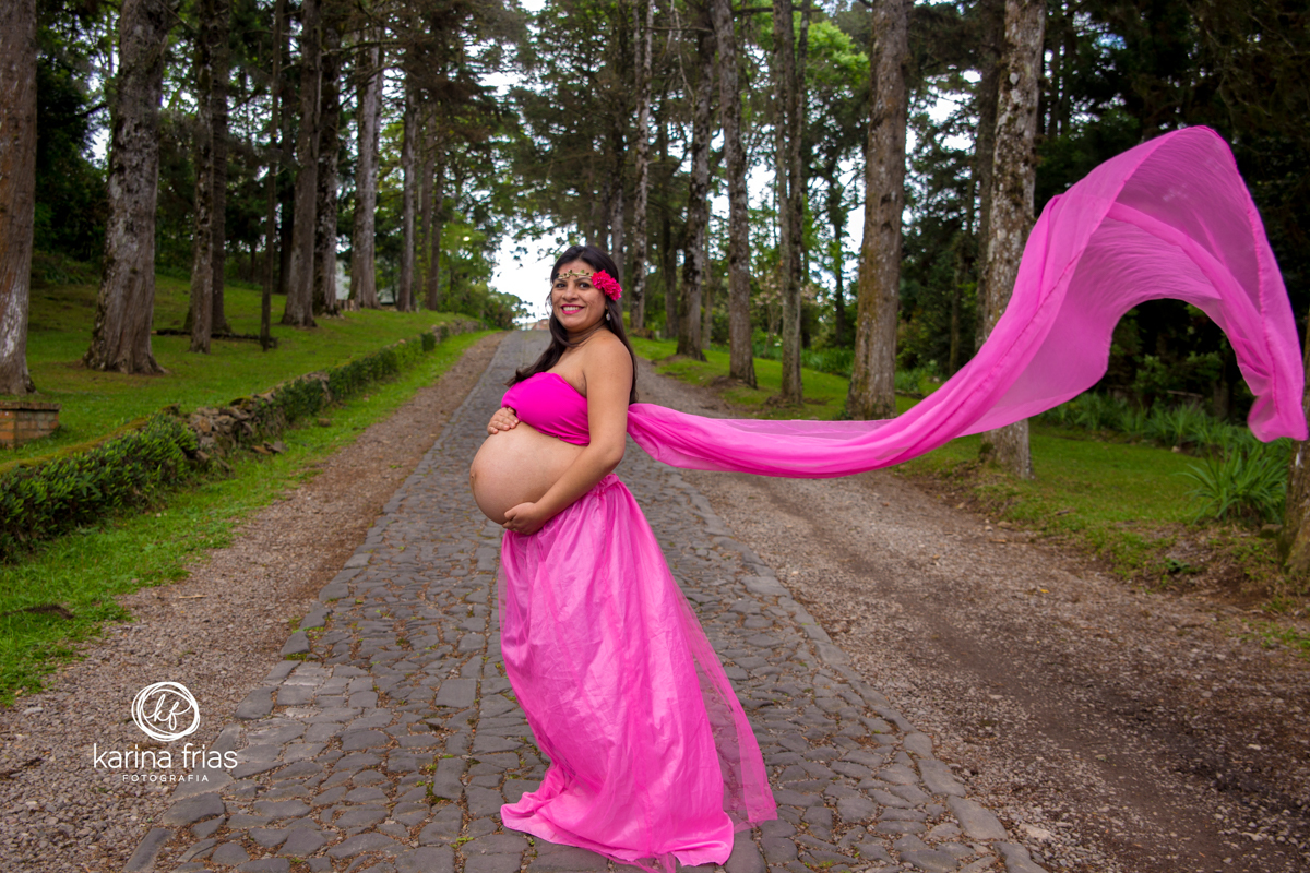A GESTANTE VIRA UMA DIVA NOS ENSAIOS EXTERNOS