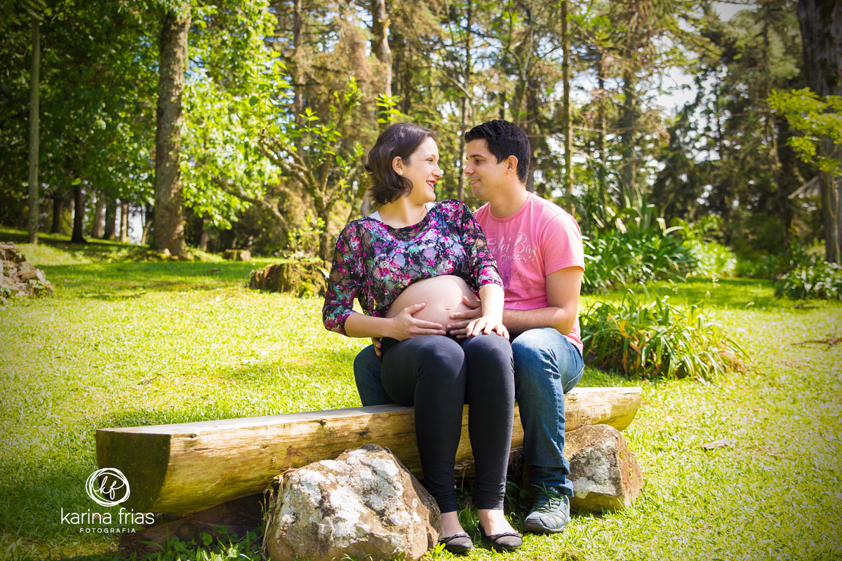 NOS DIVERTIMOS DEMAIS NO ENSAIO EXTERNO DE GESTANTE