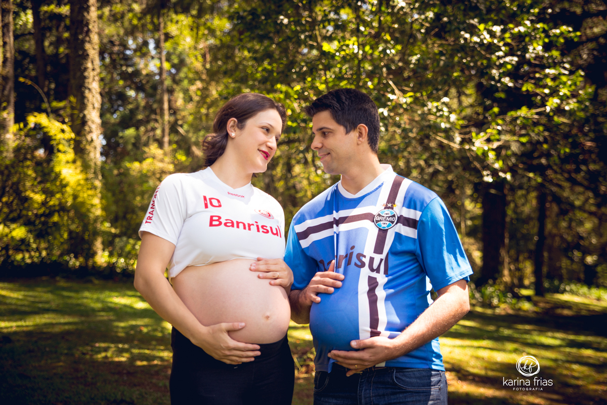 NO BOOK EXTERNO DE GESTANTE, O CASAL SE OLHA
