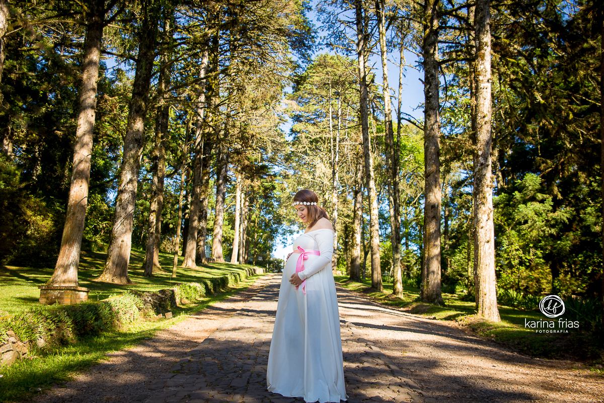 no book de gestante utilizamos a natureza como cenario