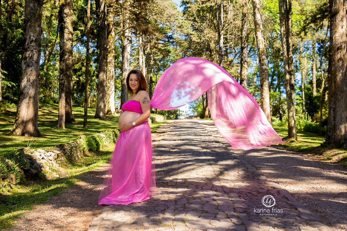 o veu voa em ensaio de gestante externo