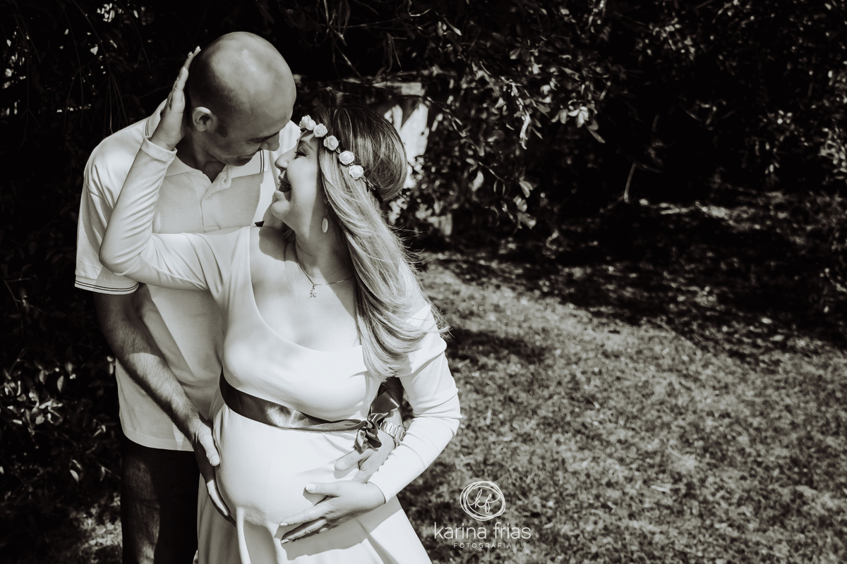 no ensaio externo de gestante focamos no momento