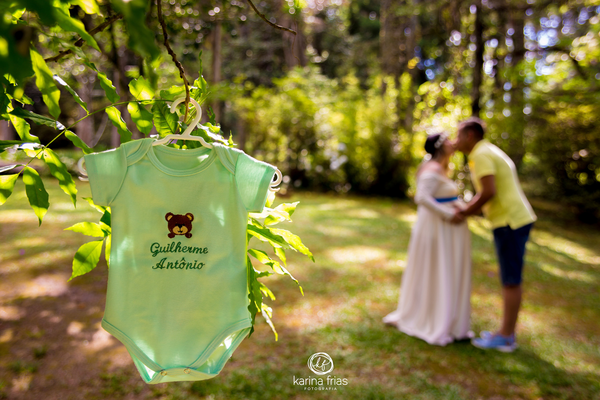 LEVAMOS ROUPINHAS DO BEBE PARA O ENSAIO GESTANTE