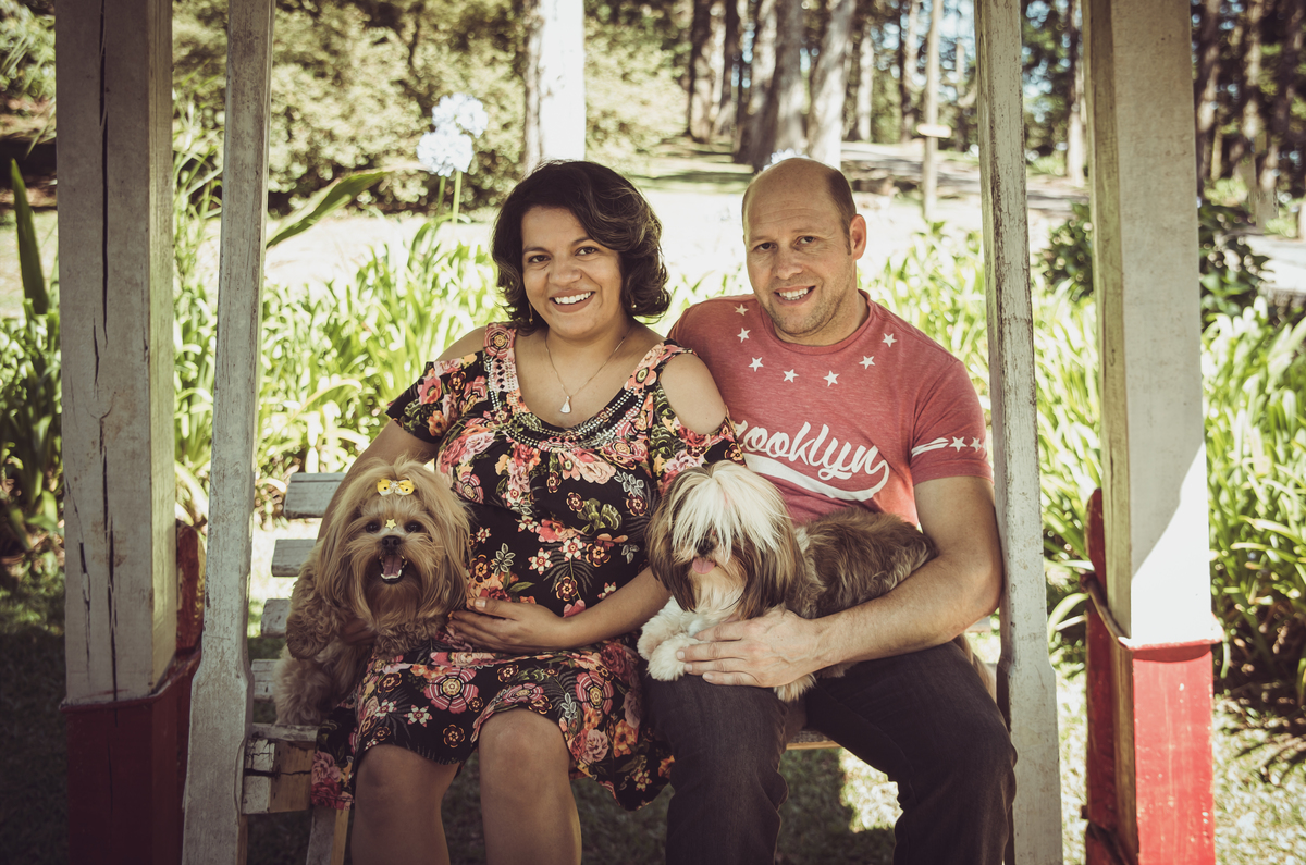 no ensaio gestante pode-se levar animais