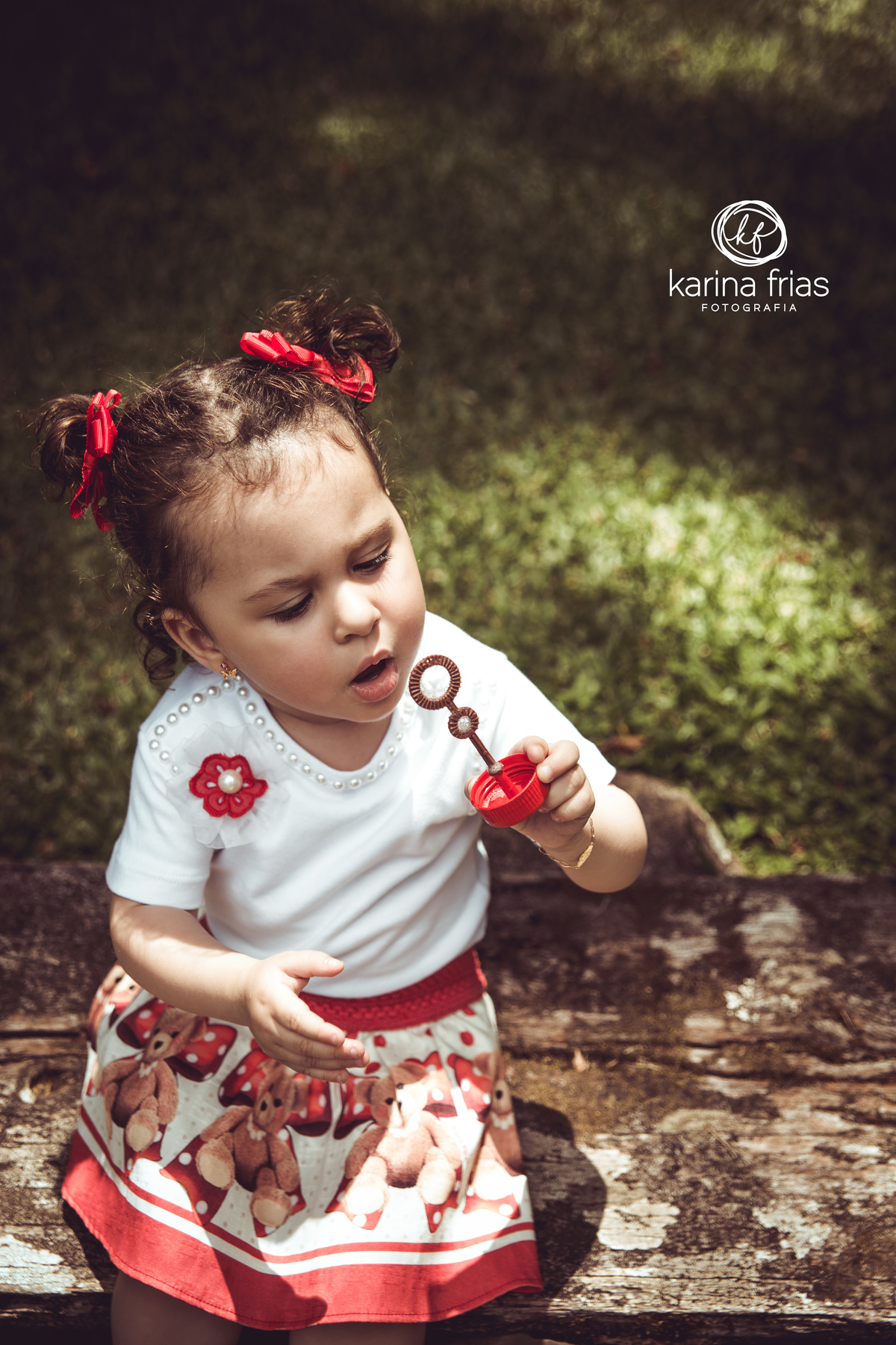 no ensaio familiar a criança assopra 