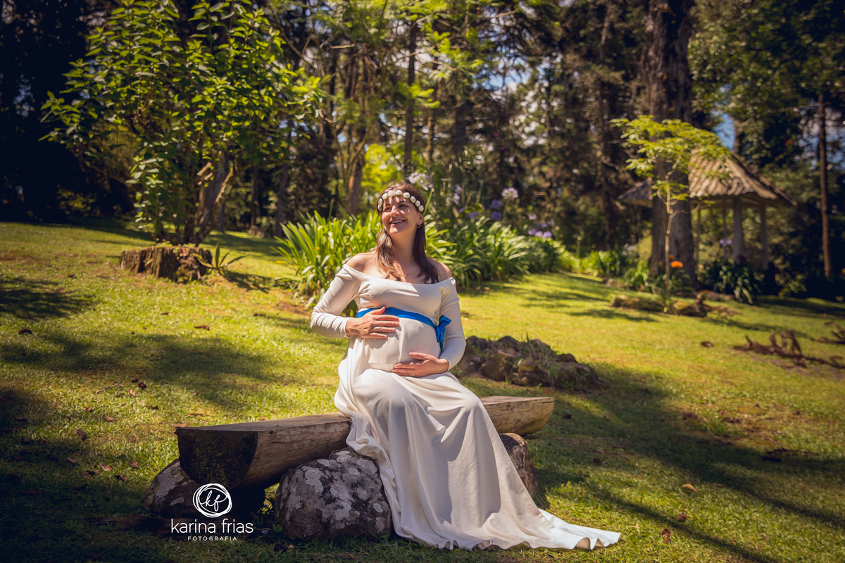 O ENSAIO GESTANTE EXTERNO FOI REALIZADO EM PARQUE DE CAXIAS DO SUL