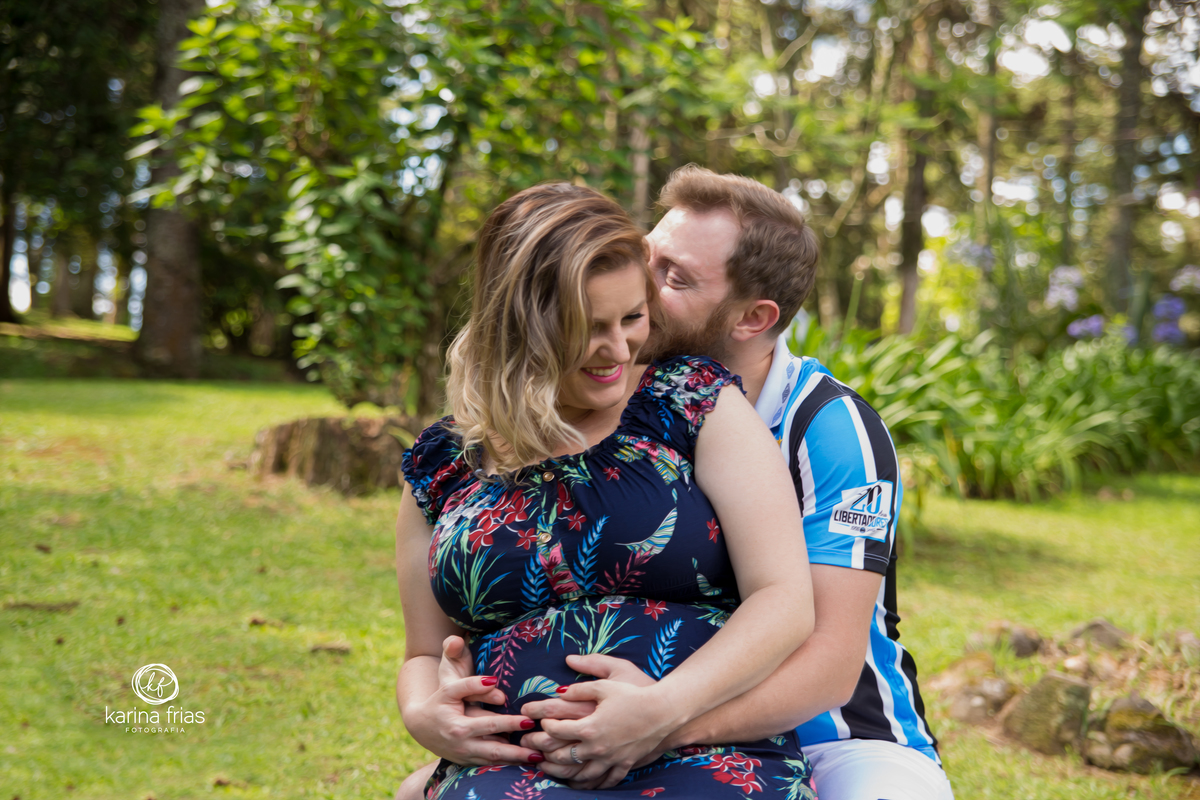 O ENSAIO GESTANTE FOI REALIZADO EM PARQUE DE CAXIAS DO SUL-RS