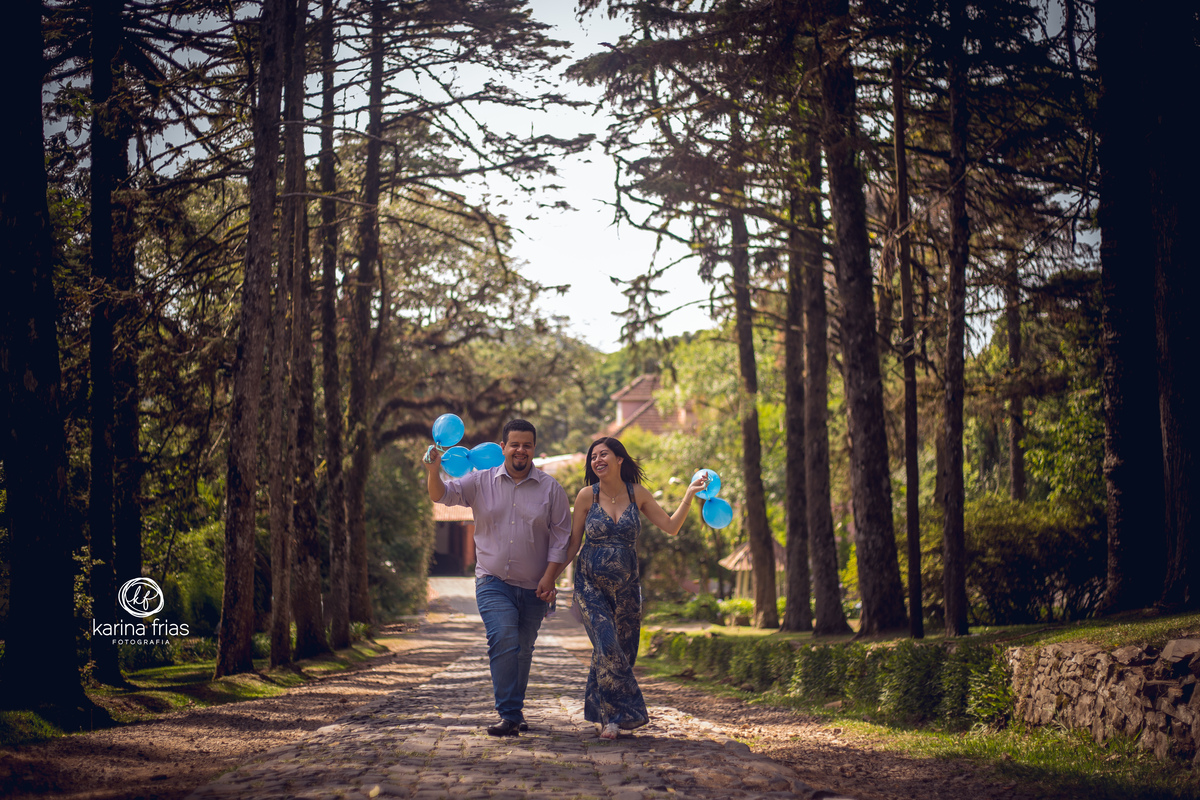 no ensaio externo de gestante utilizamos baloes como acessorios