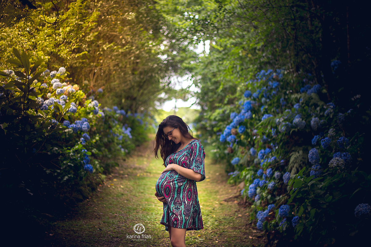 O ENSAIO GESTANTE FOI REALIZADO EM PARQUE DE CAXIAS DO SUL-RS
