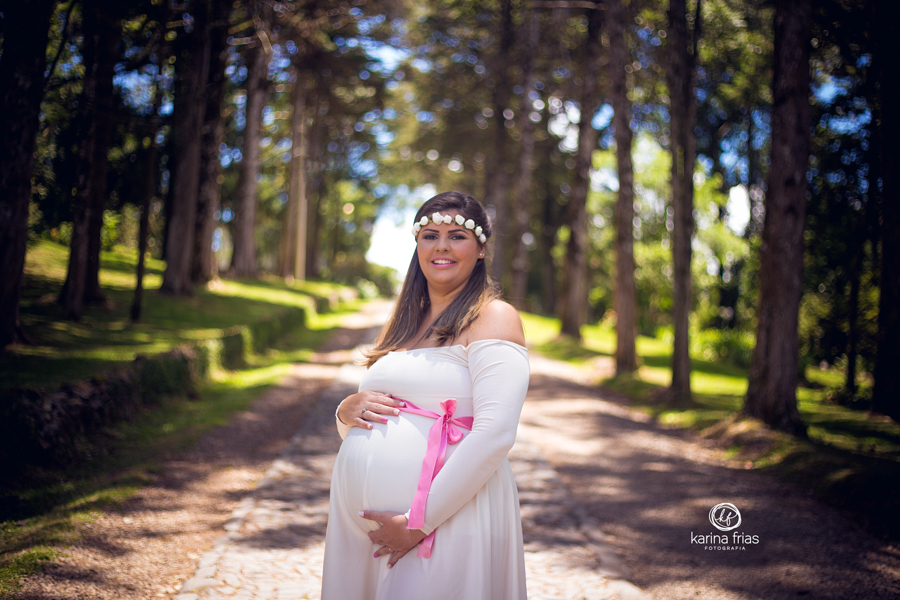 O ENSAIO DE GESTANTE EXTERNO FOI REALIZADO EM PARQUE DE CAXIAS DO SUL - RS