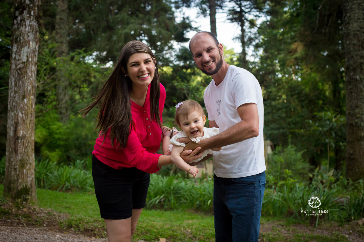 OS PAIS EMBALAM A CRIANÇA NO ENSAIO EXTERNO