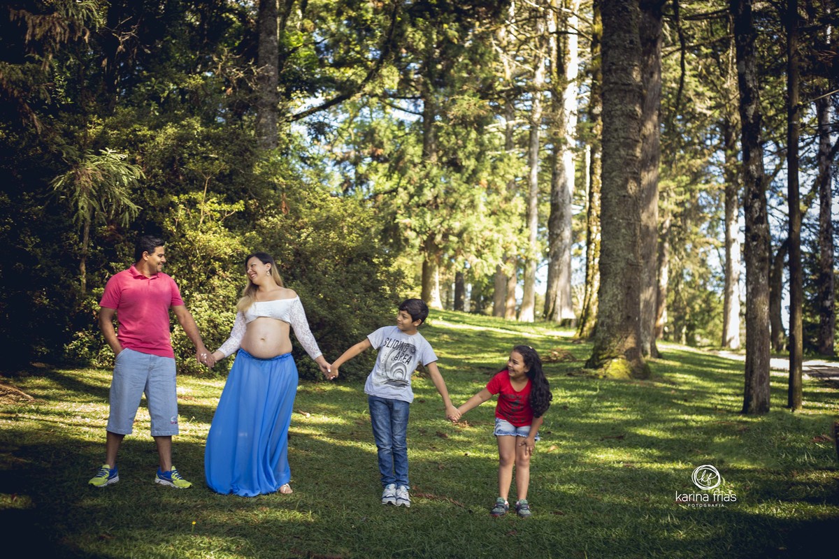 A FAMILIA SE OLHA DURANTE ENSAIO EXTERNO