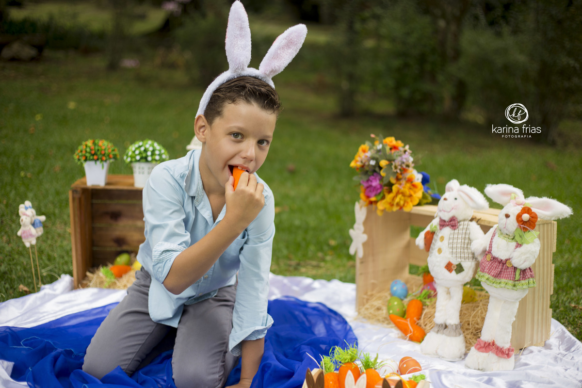 o ensaio infantil de pascoa ocorreu em caxias do sul -rs