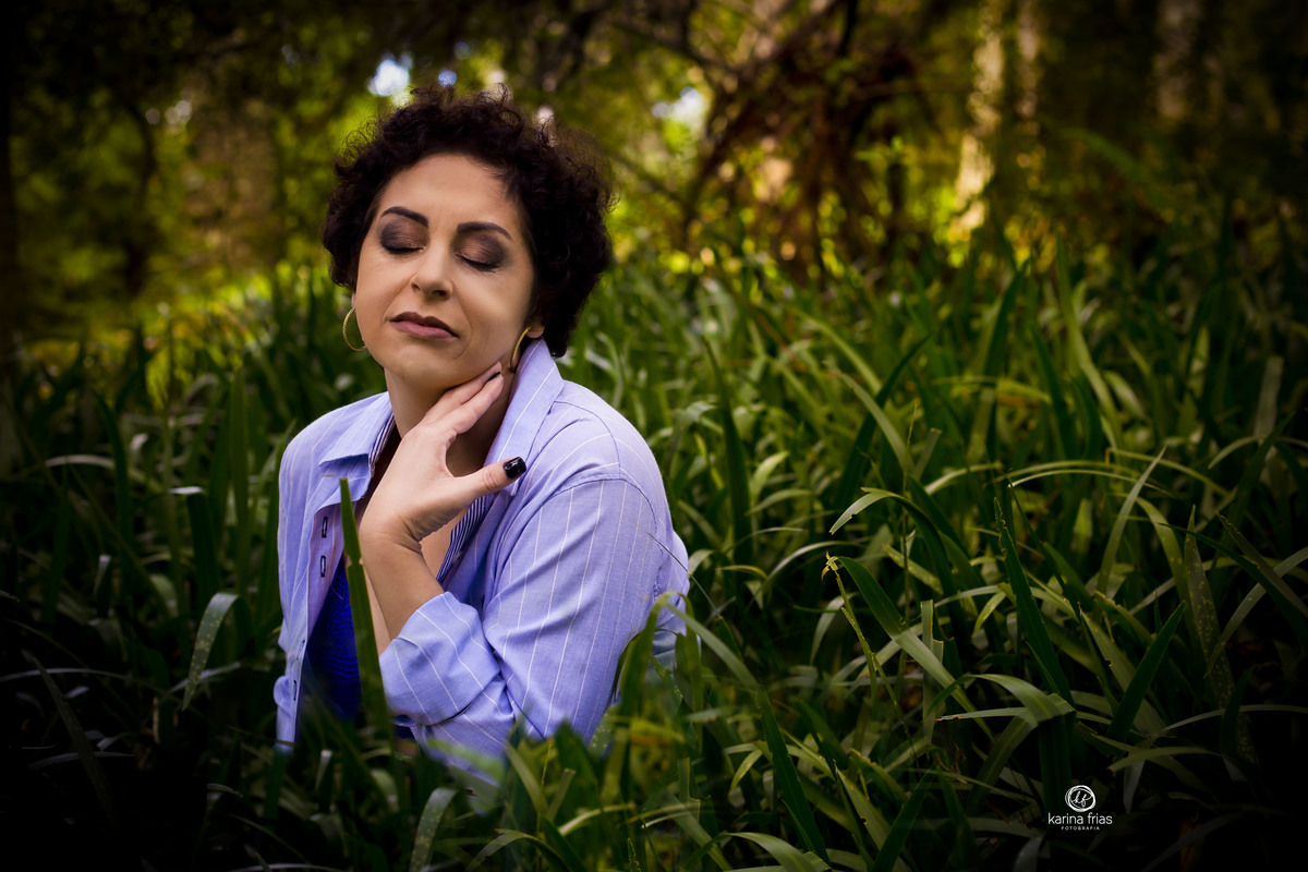 NO ENSAIO PESSOAL EXTERNO UTILIZAMOS A LUZ NATURAL