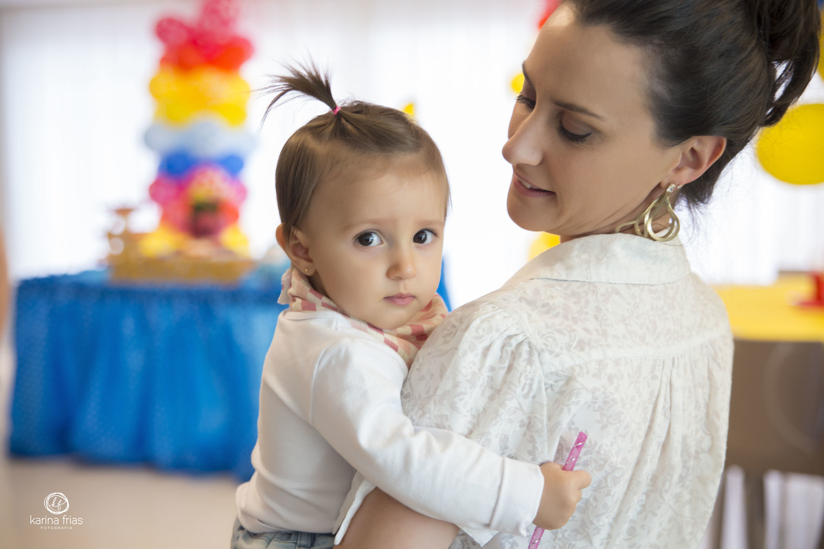 a festa de aniver infantil foi cheia de amor