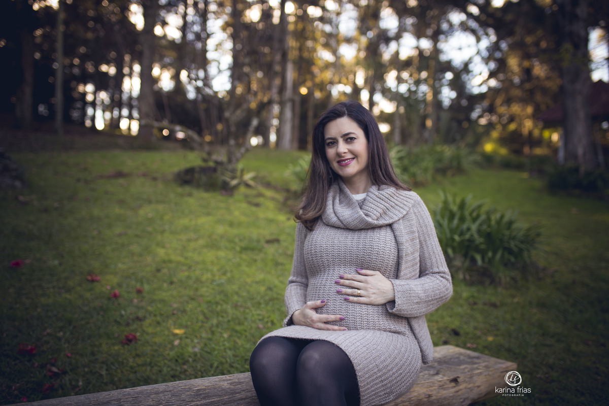 ENSAIO GESTANTE EXTERNO EM PARQUE DE CAXIAS DO SUL-RS