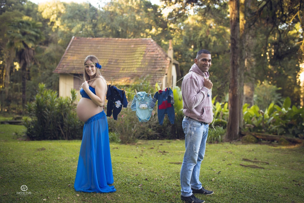 NO ENSAIO DE GESTANTE LEVAMOS ROUPINHAS DO BEBE