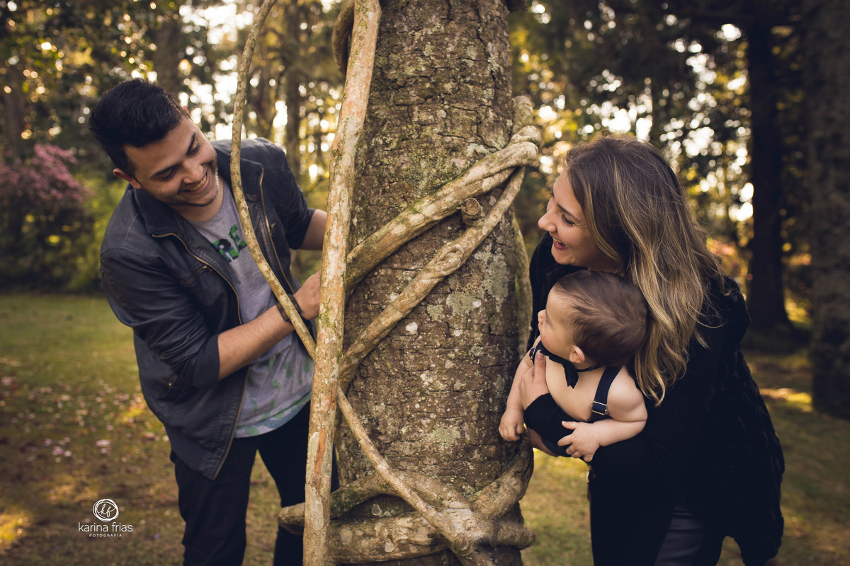 OS PAIS BRINCAM DURANTE O ENSAIO DE UM ANO