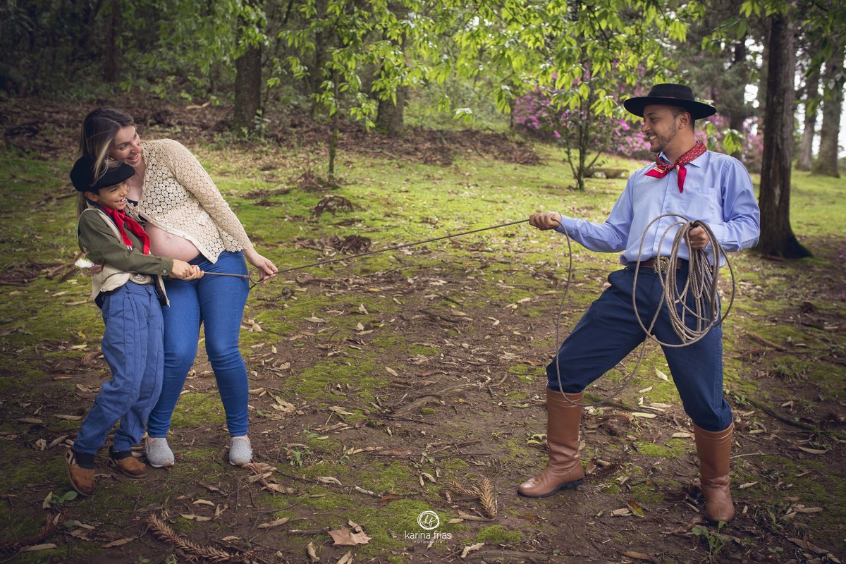 ensaio de gestante ocorreu em parque de caxias do sul-rs