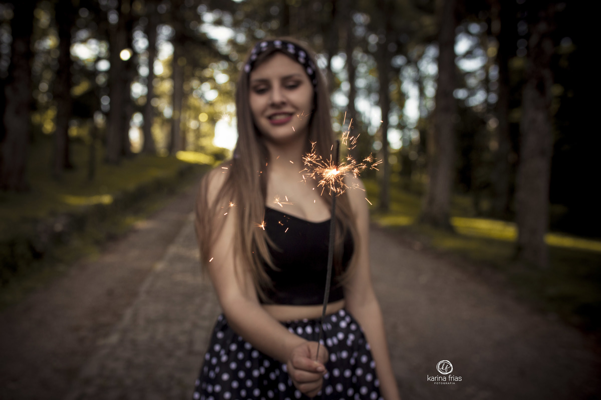 no ensaio de 15 anos externo, acendemos uma vela