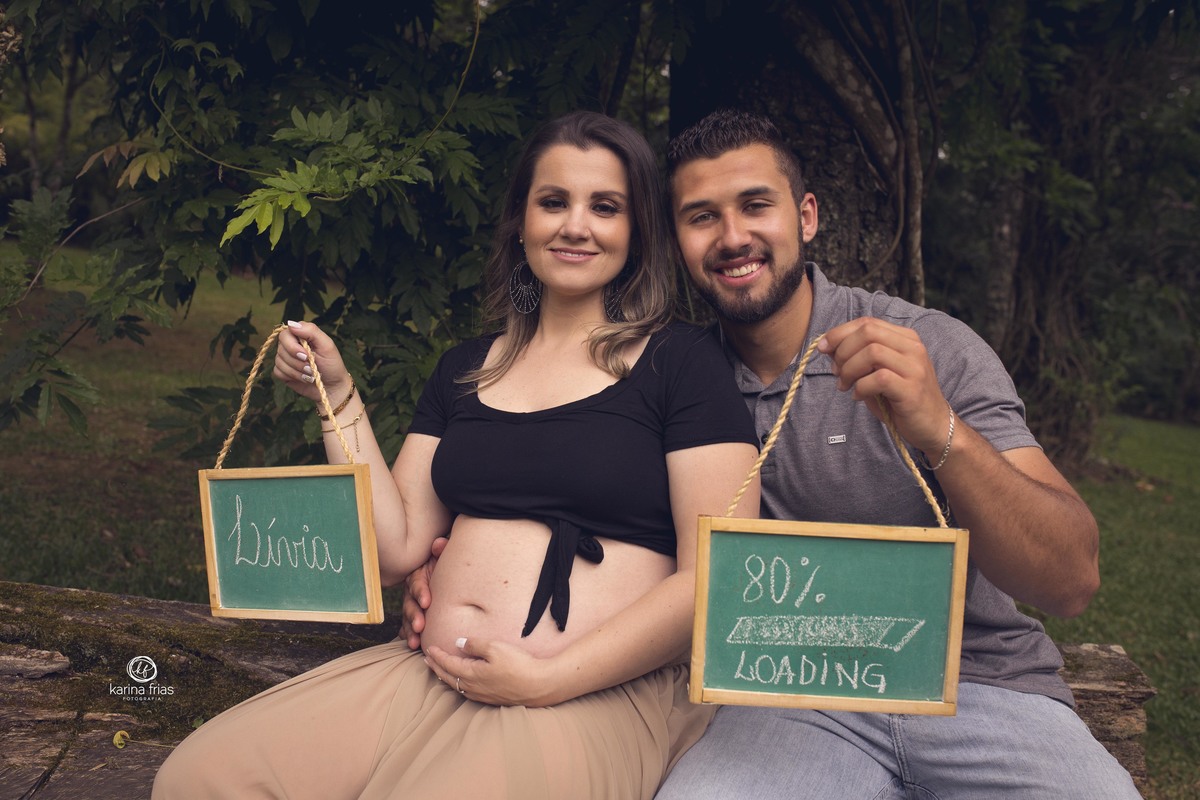 NO BOOK DE GESTANTE EXTERNO UTILIZAMOS PLAQUINHAS COMO ACESSÓRIOS