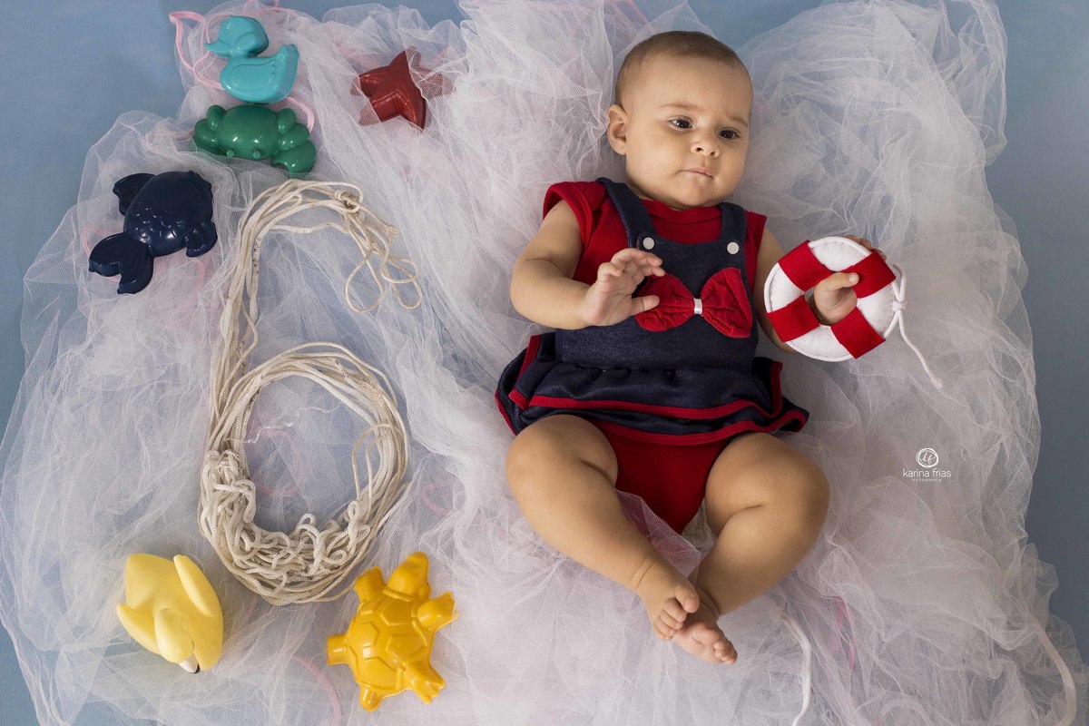 montamos o numero que corresponde ao mes no ensaio infantil